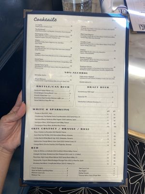Menu photo 2 Bar Sinizki Los Angeles, CA