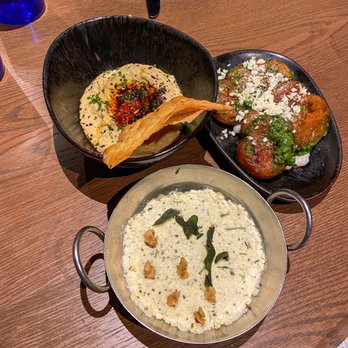 ala - Baba Ghanoush, Bata Hara, Sage Feta Dip - Mediterranean Near Me - Washington, DC, District of Columbia ala - Baba Ghanoush, Bata Hara, Sage Feta Dip - Mediterranean Near Me - Washington, DC, District of Columbia