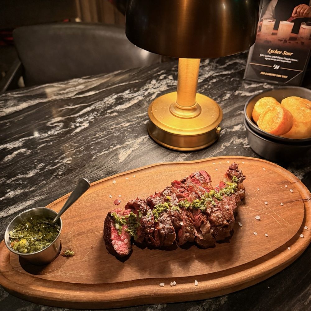 Fogo de Chão - Happy hour filet mignon board - Brazilian Near Me - San Antonio, Texas