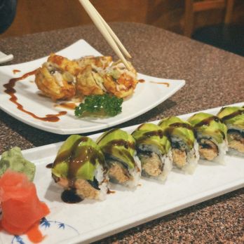 K.Sushi - Mushroom Bomb, Caterpillar Roll - Sushi Bars Near Me - Cerritos, California
