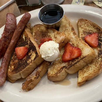 Big Bad Breakfast - Florence - French Toast and andouille sausage. This is terrific! Sausage has the slow burn! - Breakfast & Brunch Near Me - Florence, Alabama Big Bad Breakfast - Florence - French Toast and andouille sausage. This is terrific! Sausage has the slow burn! - Breakfast & Brunch Near Me - Florence, Alabama
