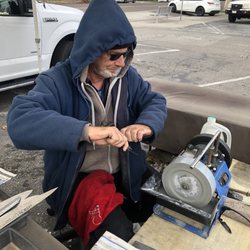 Sharpen While You Shop - Knife, garden tool, sharpened while you shop at Zanotto's in the San Jose Rose Garden area