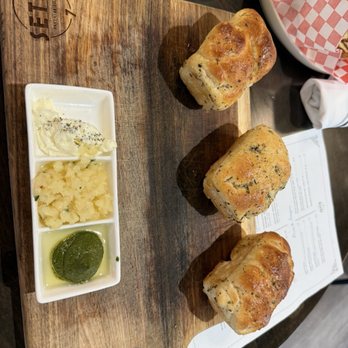 Sette Pasta House - Bread trio - Italian Near Me - Granite Bay, California Sette Pasta House - Bread trio - Italian Near Me - Granite Bay, California