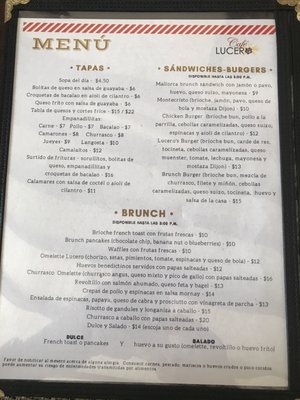 Menu photo 2 Café Lucero Ponce, PR