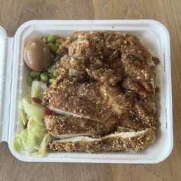 Fried Chicken Cutlet Bento