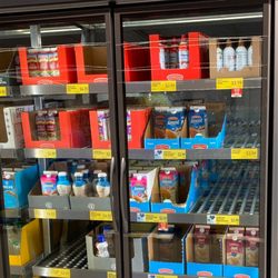 ALDI - Lots of nondairy options -- including coconut whipped cream