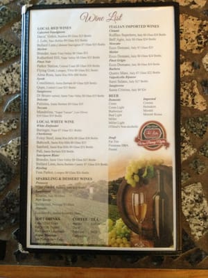 Menu photo 6 La Botte Lompoc, CA Menu photo 6 La Botte Lompoc, CA