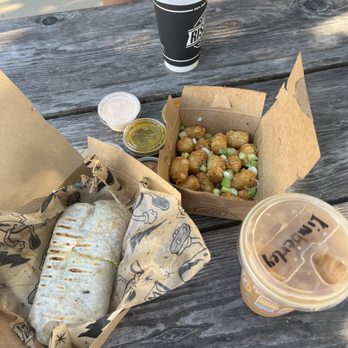 Rise Up Coffee - Total order (breakfast burrito, hash browns, cold  brew and coffee - Coffee & Tea Near Me - Cambridge, Maryland