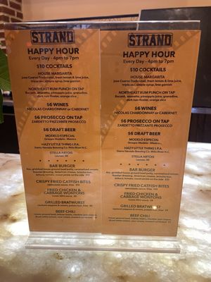 Menu photo 1 The Strand DC Washington, DC, DC