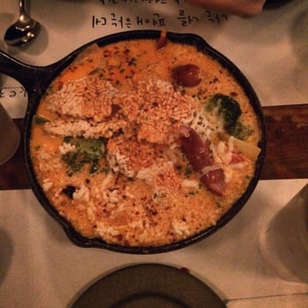 Take31 - Kimchi cream stew - Korean Near Me - New York, New York Take31 - Kimchi cream stew - Korean Near Me - New York, New York