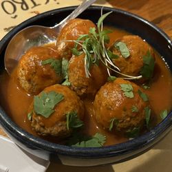 Gato Pardo - Meatballs , under tapas menu