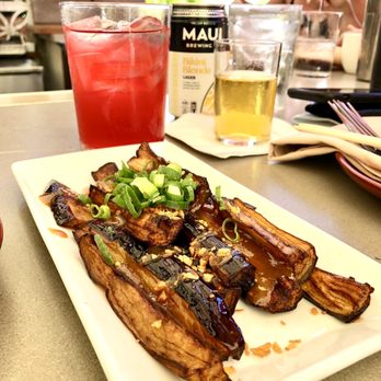Star Noodle - Cranzu (Cranberry & Yuzu), Eggplant - Asian Fusion Near Me - Lahaina, Hawaii Star Noodle - Cranzu (Cranberry & Yuzu), Eggplant - Asian Fusion Near Me - Lahaina, Hawaii