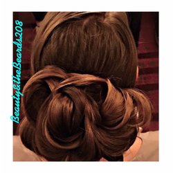 Beauty & the Beards - Bridal updo