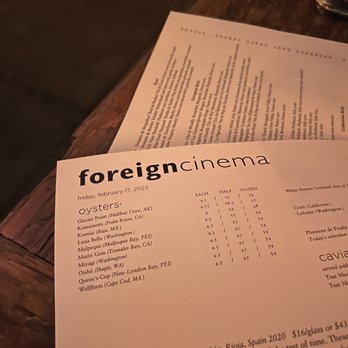 Foreign Cinema - Breakfast & Brunch Near Me - San Francisco, California Foreign Cinema - Breakfast & Brunch Near Me - San Francisco, California