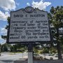 Photo of David F. Houston Historical Marker