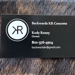 Backwards KR Concrete