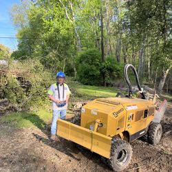 Haymaker Tree And Lawn - Our Rayco RG80 Stump Grinder. This machine is ready to remove stumps on your property. We need at least a 39" opening to maneuver through.