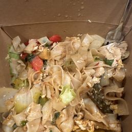 Drunken noodles