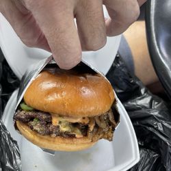 BB’s Kitchen - Yum! 2 patty Fire Smash!