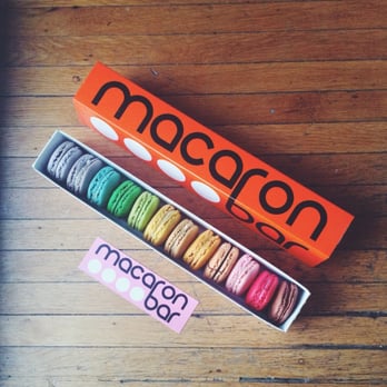 Macaron Bar - Celebrating marriage equality with a $15 box of rainbow macarons! Mmmm - Macarons Near Me - Cincinnati, Ohio