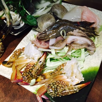 Spring Shabu-Shabu - Seafood platter - Japanese Near Me - Flushing, New York Spring Shabu-Shabu - Seafood platter - Japanese Near Me - Flushing, New York