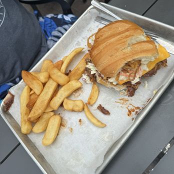 2 Shea's Salty Dog - Blackened mahi sandwich - American Near Me - Marco Island, Florida 2 Shea's Salty Dog - Blackened mahi sandwich - American Near Me - Marco Island, Florida