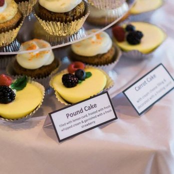Some Crust Bakery - mini cheesecakes and carrot cake (the labels are not provided by Some Crust) - Bakeries Near Me - Claremont, California