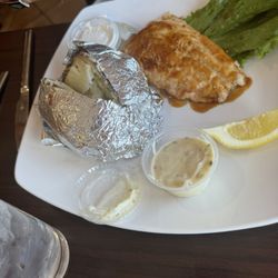 Americus Coney & Grill - Grilled salmon