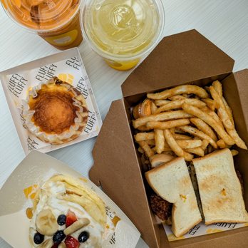 Fluffy Fluffy GO - 2 combo set - Pancakes Near Me - Jersey City, New Jersey Fluffy Fluffy GO - 2 combo set - Pancakes Near Me - Jersey City, New Jersey