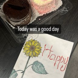 Chocolate mousse cake and White Chocolate raspberry cheesecake