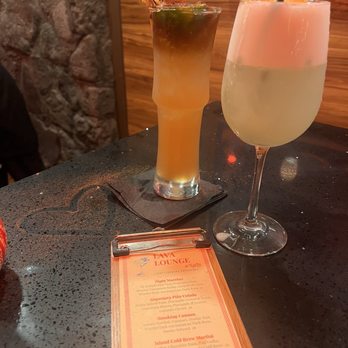 Lava Lounge Waikiki - Nigh marcher and Maui pineapple sour - Tiki Bars Near Me - Honolulu, Hawaii
