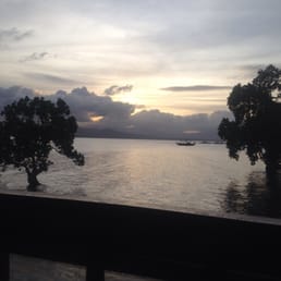 The view from our table