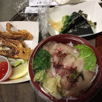 Hoshi On The Go - Salmon Skin Hand Roll - Food Trucks Near Me Hoshi On The Go - Salmon Skin Hand Roll - Food Trucks Near Me