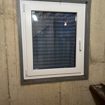 E V Windows & Doors Inc - Basement Egress Vinly Window - Windows Installation Near Me - Des Plaines, Illinois