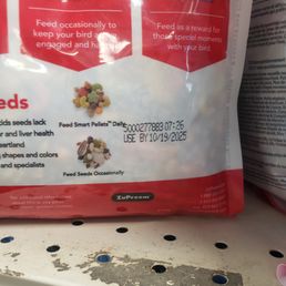 The pellets that the owners should tell customers about, they let expire & sell at full price!