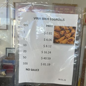 Vinh Binh - Menu - Vietnamese Near Me - Haltom City, Texas