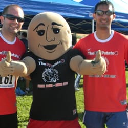 The Fit Potato - At a 5k/10k Race.
