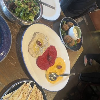 Extra Virgin - Hummus platter, falafel & salad - Tapas/Small Plates Near Me - Kansas City, Missouri
