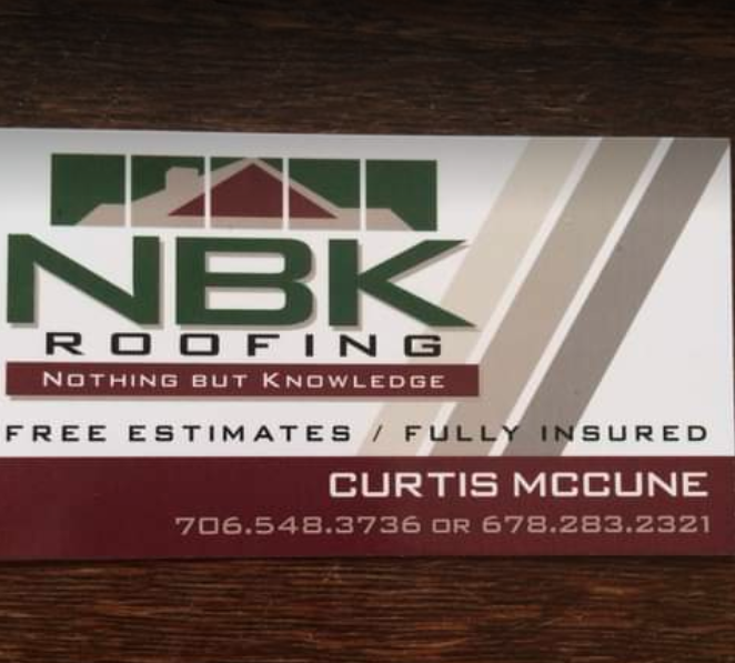 Slide of NBK Roofing