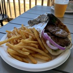 Mermaid's Island Grill - Lamb gyro