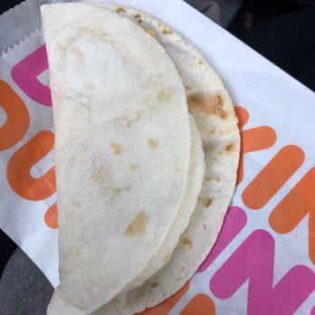 Dunkin' -  two tortillas on a wrapper - Donuts Near Me - Oak Forest, Illinois