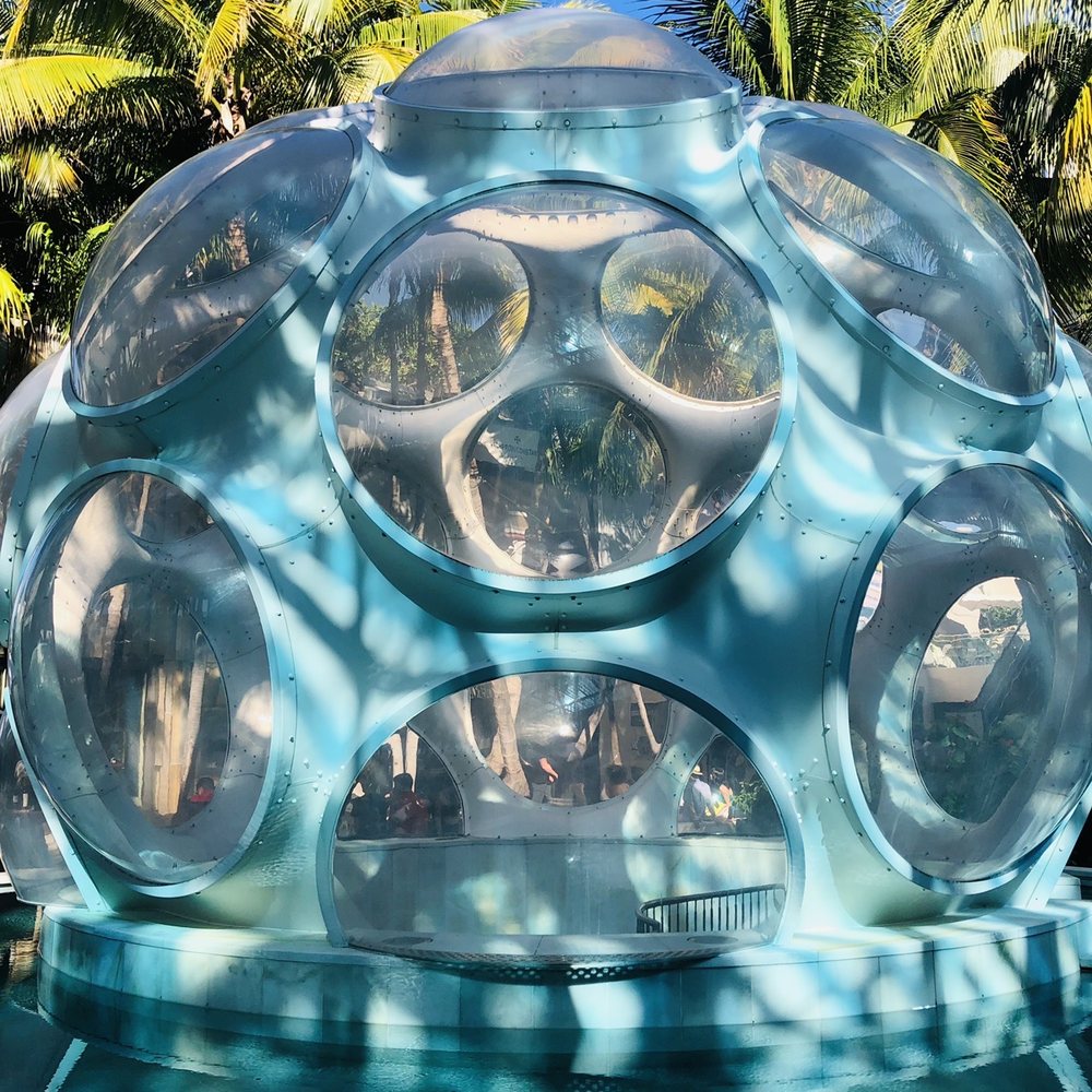 Buckminster Fuller Fly’s Eye Dome - Public Art Near Me - Miami, Florida