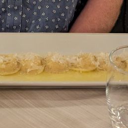 Truffle ravioli