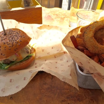Bareburger - Murray Hill - Onion rings weren't great - Burgers Near Me - New York, New York