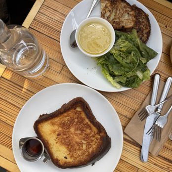 Republique - Soup, salad, grilled cheese combo Brioche French toast - French Near Me - Los Angeles, California Republique - Soup, salad, grilled cheese combo Brioche French toast - French Near Me - Los Angeles, California
