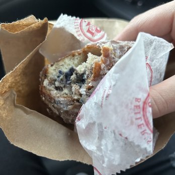 Beiler's Bakery - Blueberry donut (fritter) - Bakeries Near Me - Philadelphia, Pennsylvania