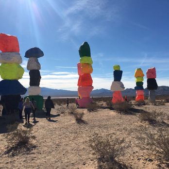 Seven Magic Mountains - The six of the seven mountains! - Public Art Near Me - Las Vegas, Nevada Seven Magic Mountains - The six of the seven mountains! - Public Art Near Me - Las Vegas, Nevada