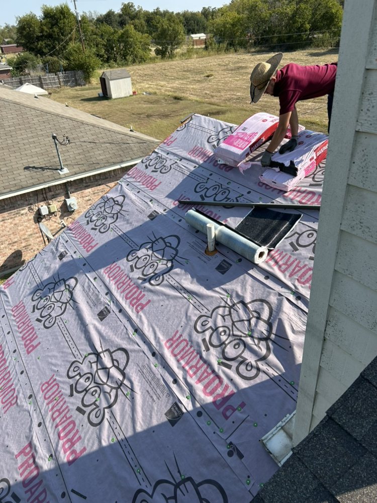 Slide of Tramel Roofing