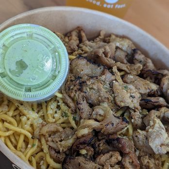 Saiga Vietnamese Eatery - Garlic Noodles with Grilled Pork - Vietnamese Near Me - Irvine, California