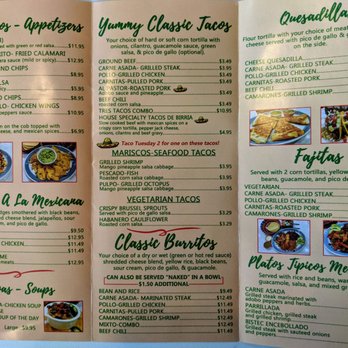 Yummy Tacos - Menu 01/10/22 - Tacos Near Me - Williston Park, New York Yummy Tacos - Menu 01/10/22 - Tacos Near Me - Williston Park, New York